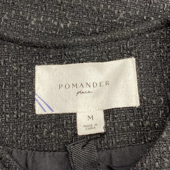 Pomander Place Women’s “Jennings” Tweed Button-Down Jacket - Picture 6 of 11